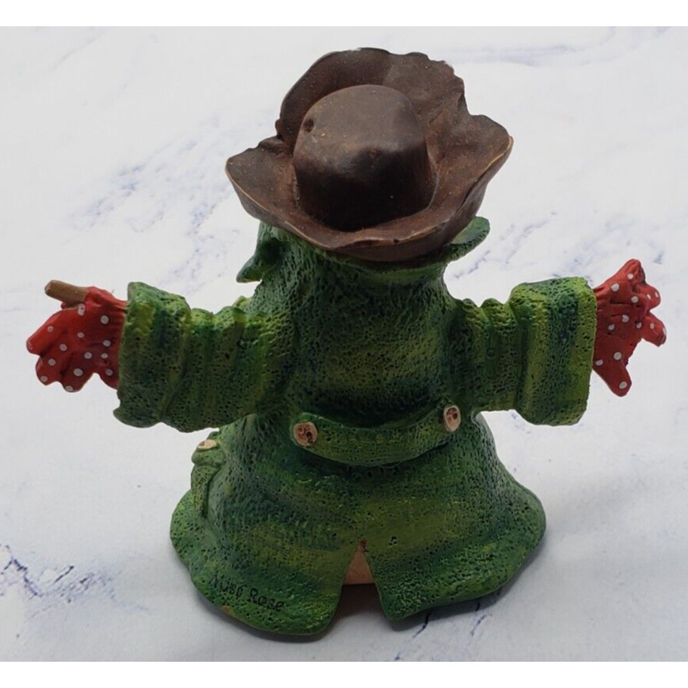 Hallmark Mitford Miss Rose Snowman Scarecrow 3 Inch Resin Figurine - Picture 3 of 9